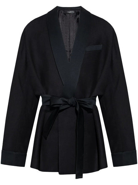  Amiri Tie-waist Blazer - Black 