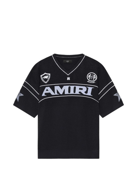  Amiri V-neck Jersey - Black 