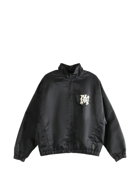  Amiri Zip-fastening Logo-print Jacket - Black 