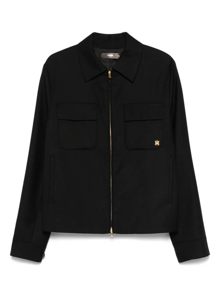  Amiri Zip-up Shirt Jacket - Black 