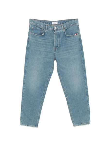  Amish Jeremiah Buttoned Striped Jeans - Blue 