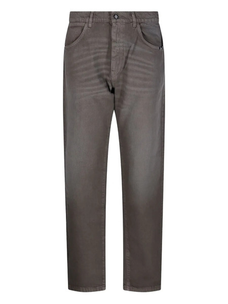  Amish Logo-patch Jeans - Grey 