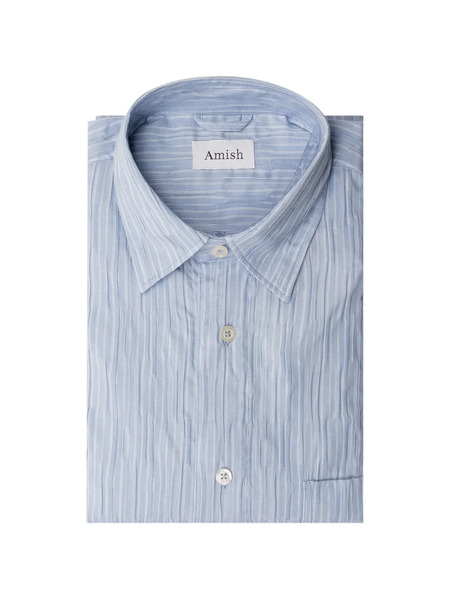  Amish Striped Shirt - Blue 