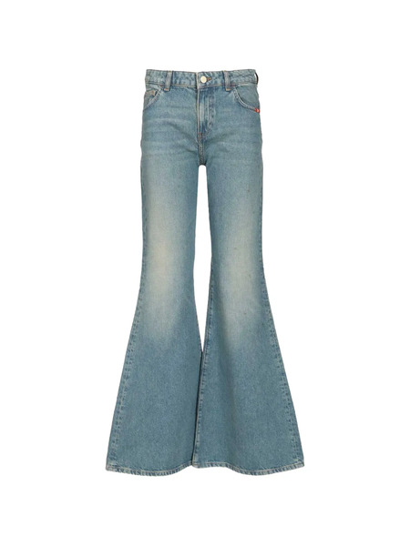  Amish Woodstock Buttoned Jeans - Blue 