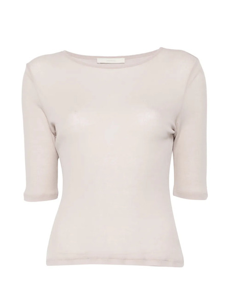  Amomento Round-neck T-shirt - Neutrals 