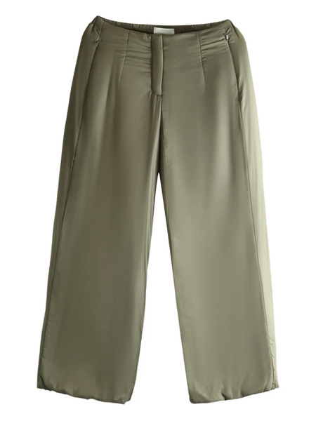  Amomento Ruched Trousers - Green 
