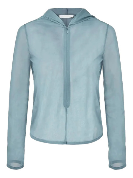  Amomento Zip-up Hoodie - Blue 