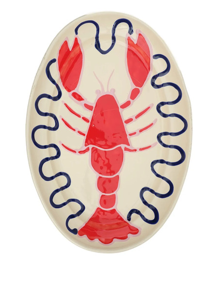  Amuse La Bouche Lobster Ceramic Platter - Neutrals 