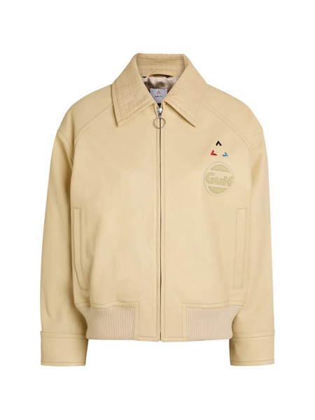  An-y1 Embroidered-detail Jacket - Neutrals 