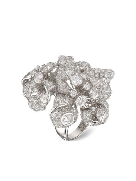  Anabela Chan Bloomingdale Diamond Ring - Silver 