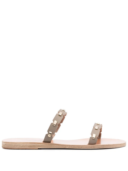  Ancient Greek Sandals Kara Leather Slides - Neutrals 