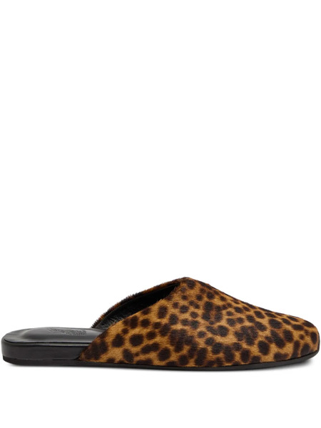  Ancient Greek Sandals Leopard-print Mules - Brown 