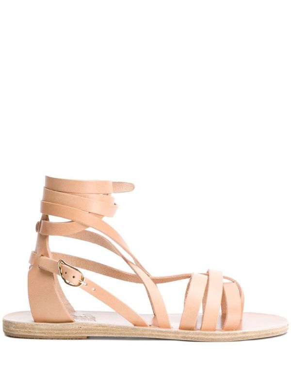  Ancient Greek Sandals Satira Flat Sandals - Neutrals 