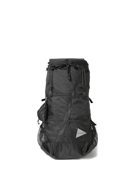  And Wander Ecopak 45l Drawstring Backpack - Black 
