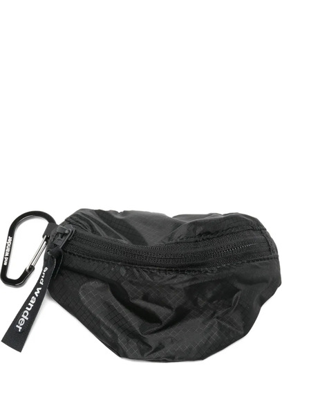  And Wander Sil Mini Pouch - Black 