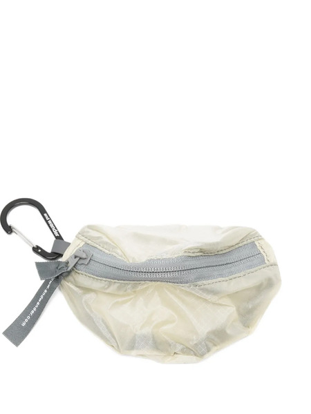  And Wander Sil Zip Mini Pouch - Neutrals 