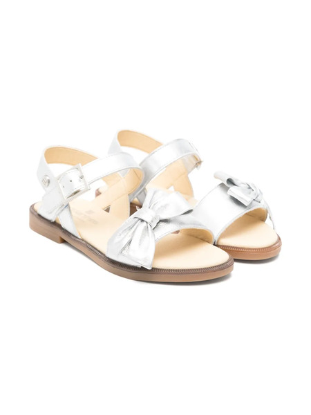  Andanines Metallic-effect Sandals - Silver 