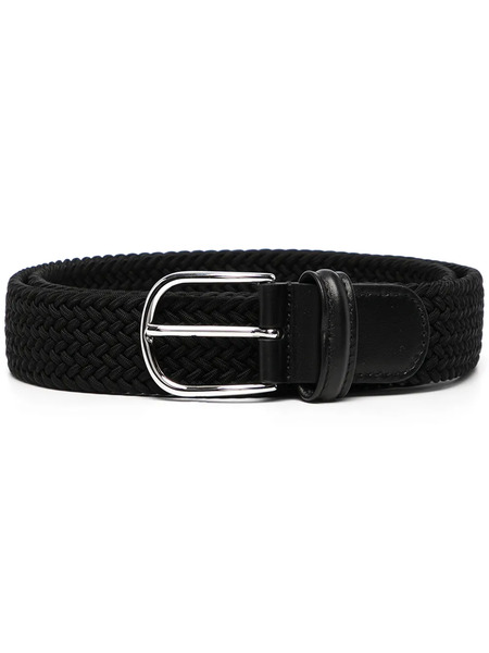  Anderson's Interwoven Leather Belt - Black 