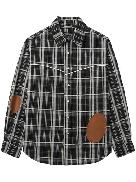  Andersson Bell Checked Shirt - Black 