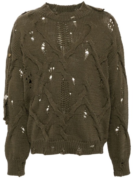 Andersson Bell Fisherman Sweater - Green 