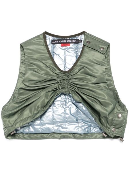  Andersson Bell Lili Butterfly Vest - Green 
