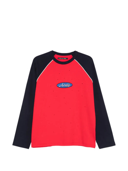  Andersson Bell Long-sleeve Logo T-shirt - Red 