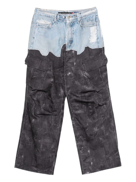  Andersson Bell Panelled Jeans - Blue 