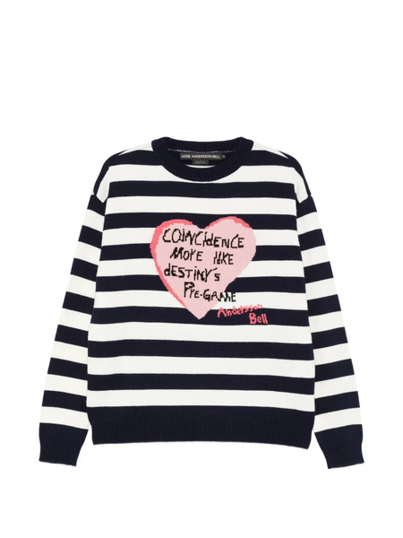 Andersson Bell Striped Sweater - Blue 