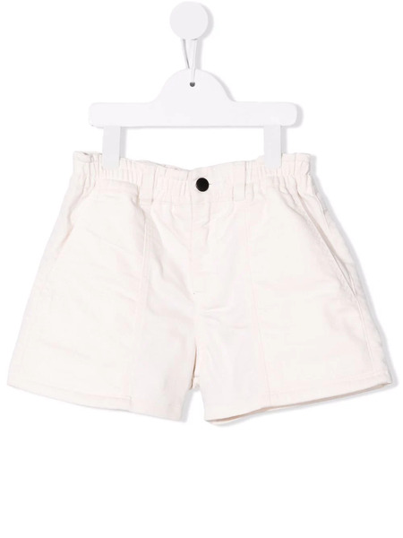  Andorine Elasticated Denim Shorts - Neutrals 