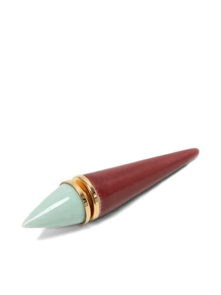  Andres Gallardo Mix Spike Single Earring - Red 