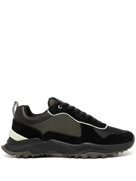  Android Homme Panelled Low-top Sneakers - Black 