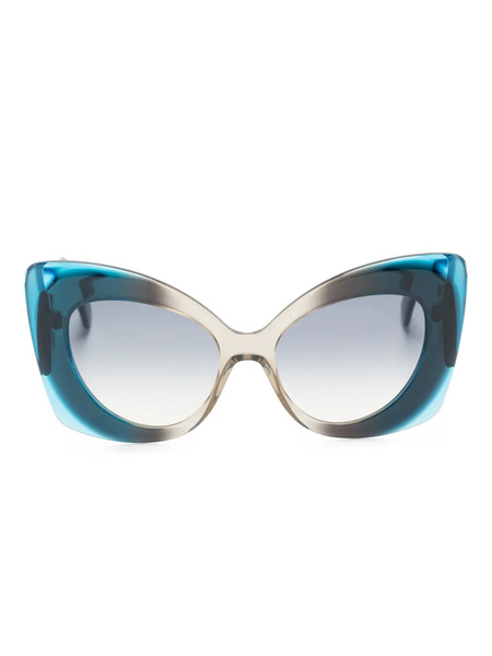  Andy Wolf Cat-eye Gradient-effect Sunglasses - Blue 