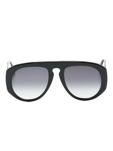  Andy Wolf Geometric-frame Sunglasses - Black 