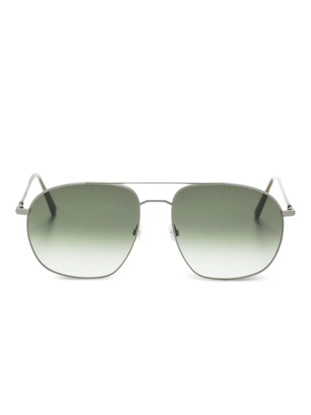  Andy Wolf Rectangle-frame Sunglasses - Grey 