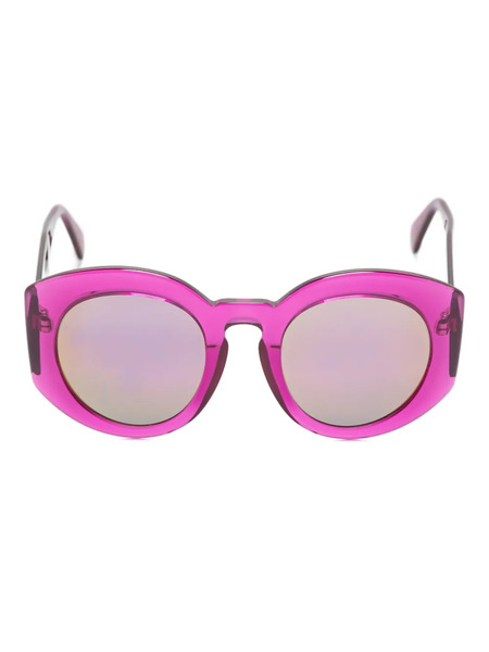  Andy Wolf Round-frame Sunglasses - Pink 