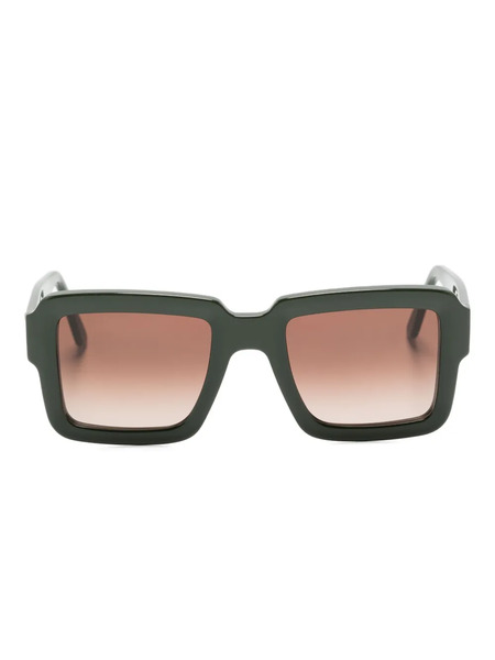  Andy Wolf Square-frame Sunglasses - Green 