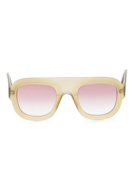  Andy Wolf Square-frame Sunglasses - Neutrals 