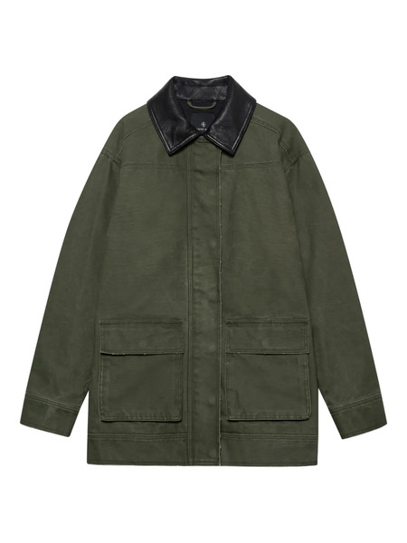  Anine Bing Sean Patch-pocket Military Jacket - Green 