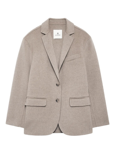  Anine Bing Single-breasted Long-sleeve Blazer - Neutrals 