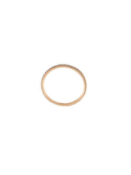  Anita Ko Diamond Band Ring - Metallic 