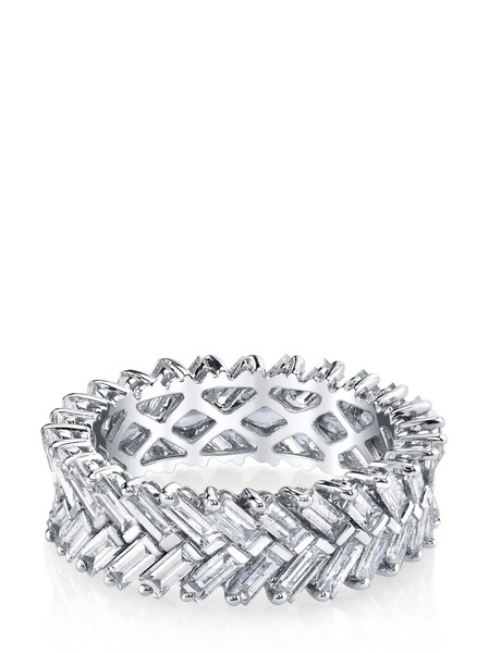  Anita Ko Zipper Ring - White Gold - Silver 
