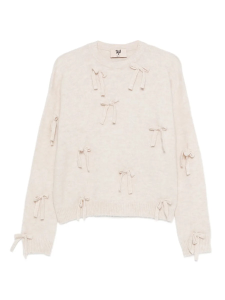  Aniye By Bow-embellished Sweater - Neutrals 