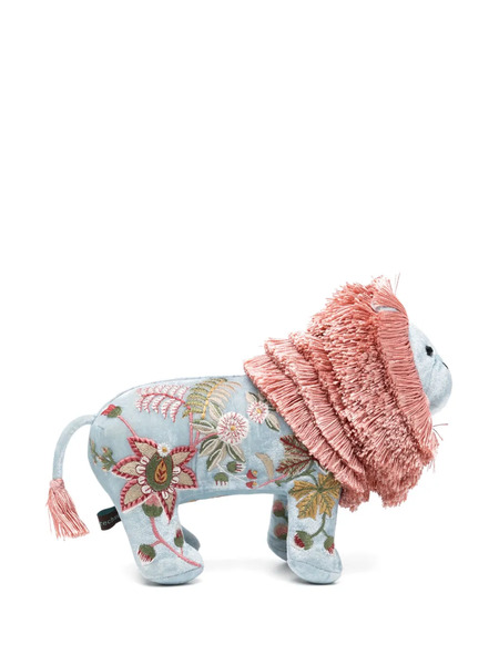  Anke Drechsel Lion Embroidered Soft Toy - Blue 