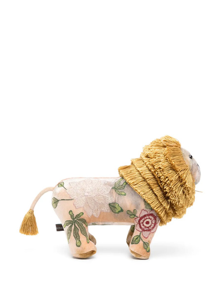  Anke Drechsel Lion Embroidered Soft Toy - Yellow 
