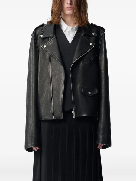  Ann Demeulemeester Arvid Perfecto Biker Jacket - Black 