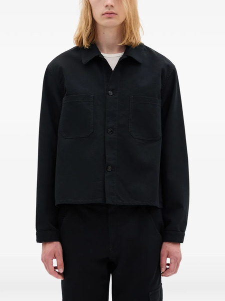  Ann Demeulemeester Boxy-fit Shirt Jacket - Black 