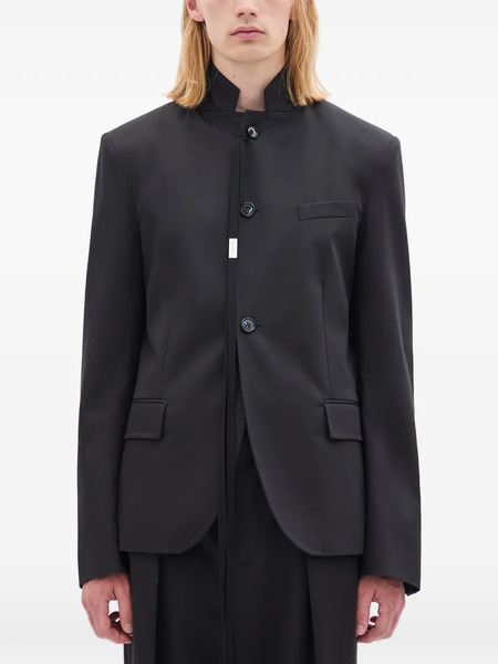  Ann Demeulemeester Button-up Blazer - Black 
