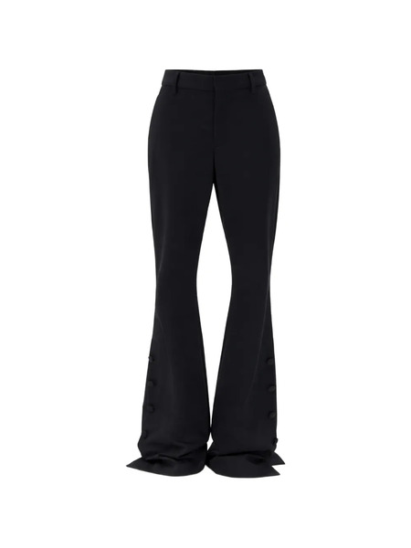  Ann Demeulemeester Enya Buttoned Bootcut Trousers - Black 