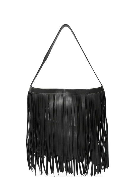  Ann Demeulemeester Jeli Fringed Tote Bag - Black 