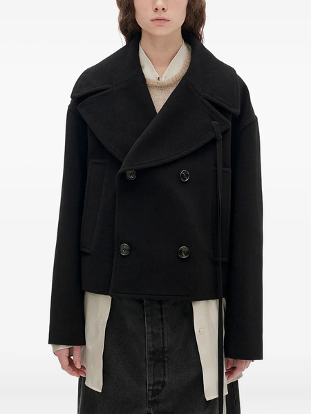  Ann Demeulemeester Long-sleeves Jacket - Black 